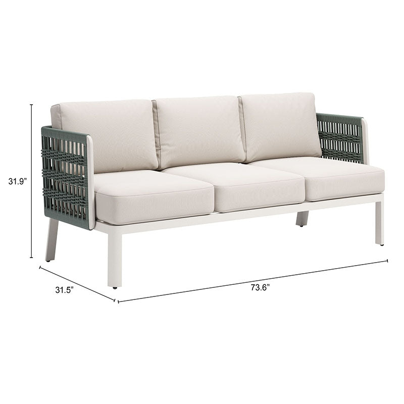 Bridgehampton Sofa White