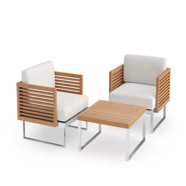 white coffee table