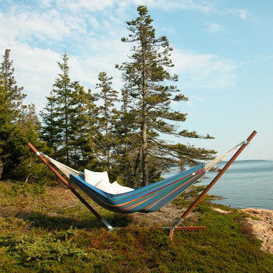 Amazonas Barbados Brazilian cotton hammock-Blue Sky