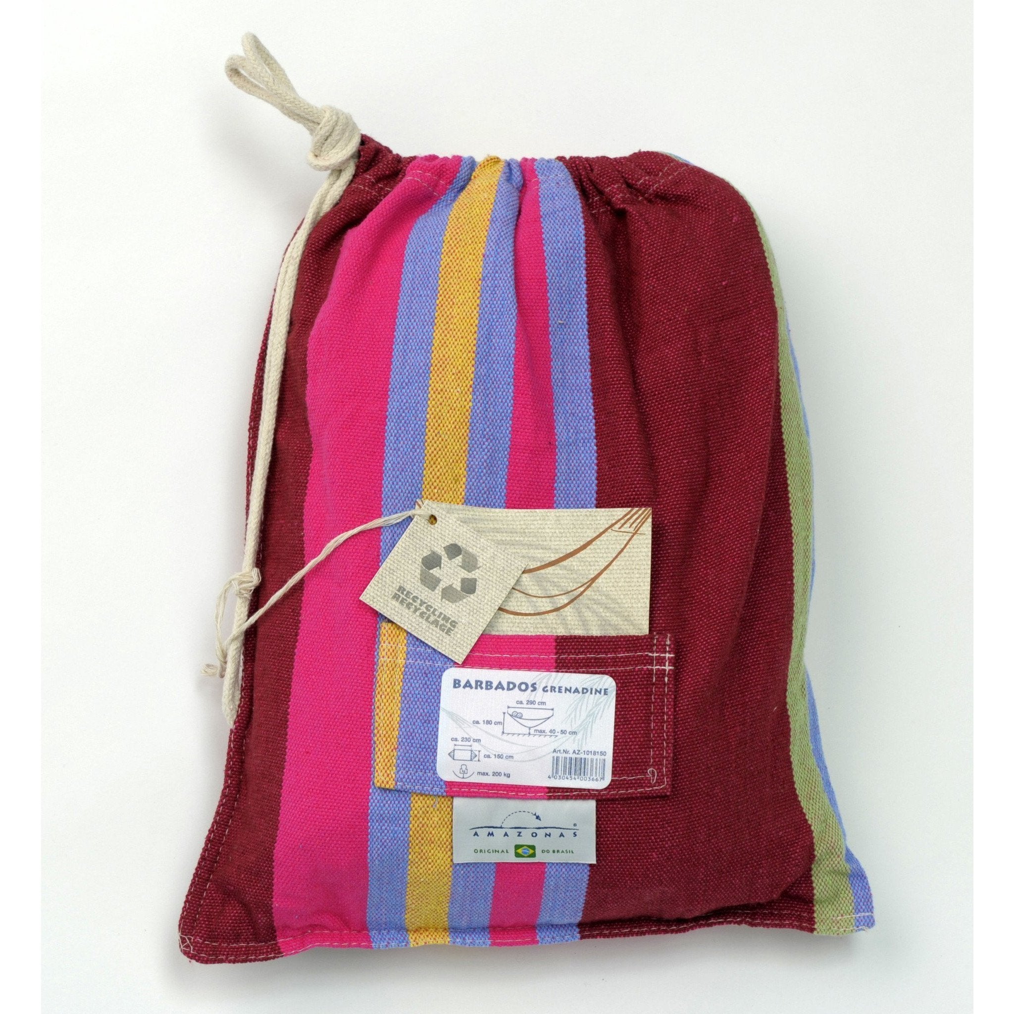 Amazonas Barbados Brazilian hammocks-Grenadine carrying bag
