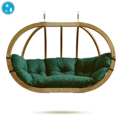 Amazonas Globo Hanging Chair Double Seater Royal Verde Green