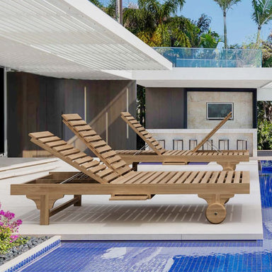 Anderson Teak Double Chaise Lounge