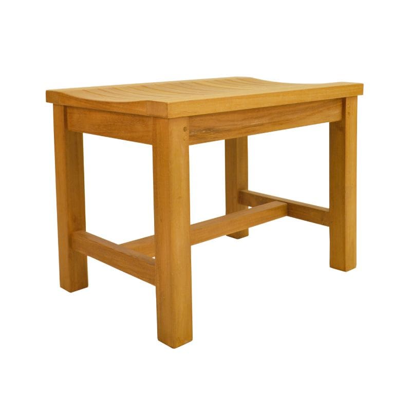 Anderson teak shower stool-madison