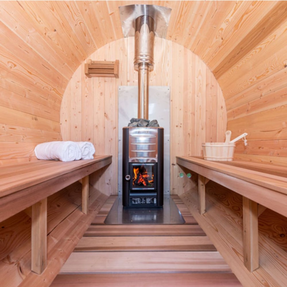 Dundalk Leisurecraft Serenity MP 4 Person Barrel Sauna