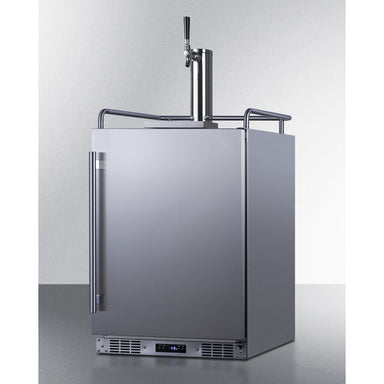 Summit Appliance outdoor kegerator 24in single tap