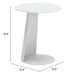 Sunny Isles Side Table White