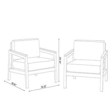 sling back patio chairs