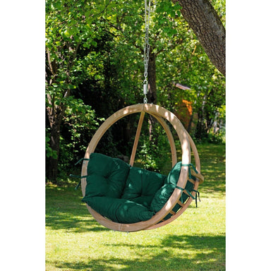 Amazonas Globo hanging chair single green hanging on a tree