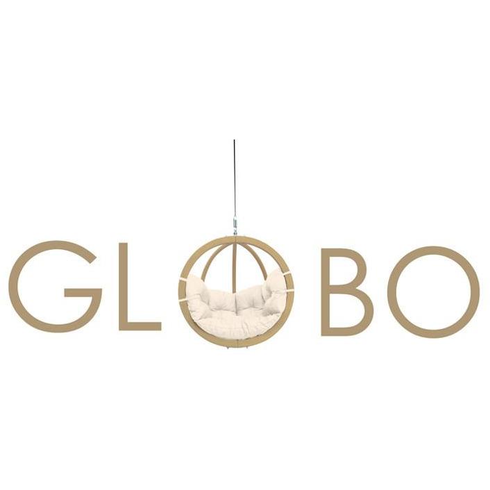 Amazonas globo hanging chair single green globo logo