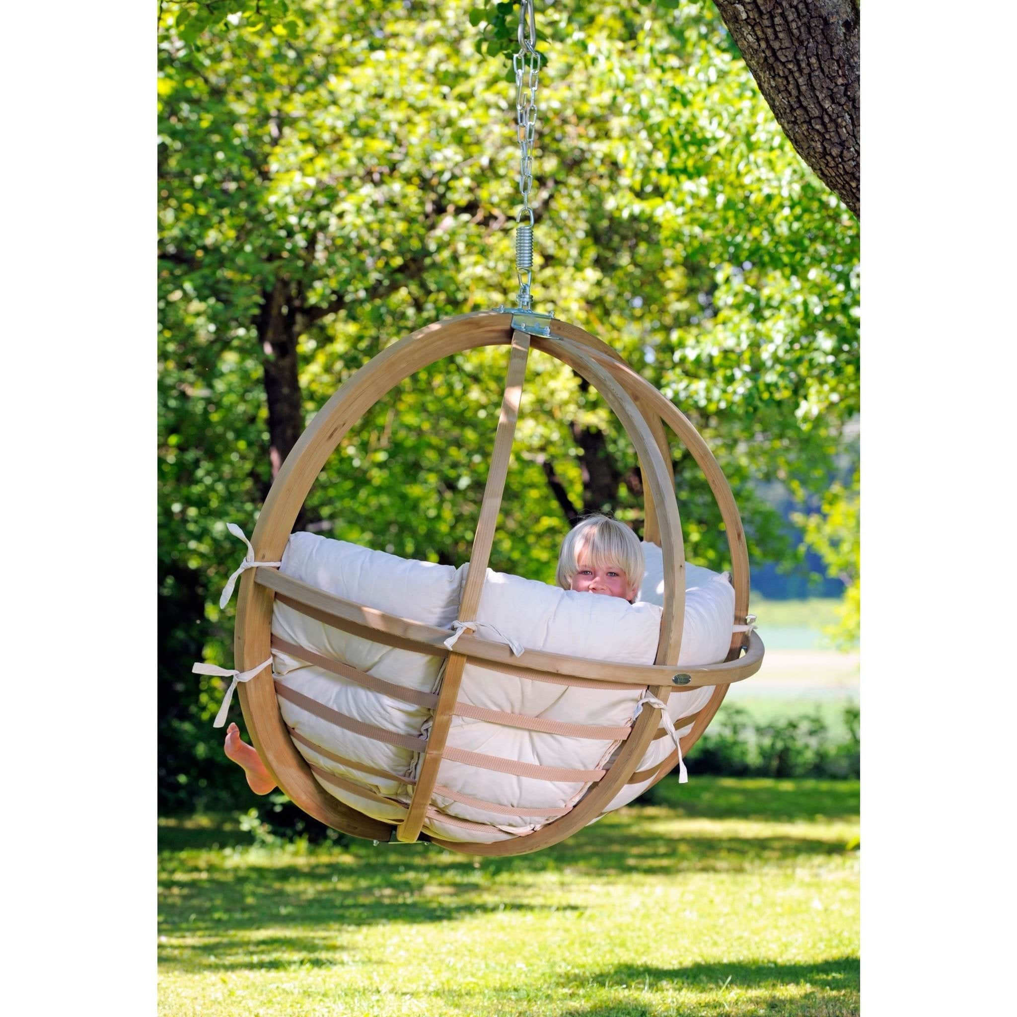 Amazonas Globo Single Natura Hanging Chair — Modern Outdoor Lifestyle