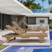 Anderson Teak Double Chaise Lounge