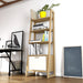 Anderson teak book shelves with ladder