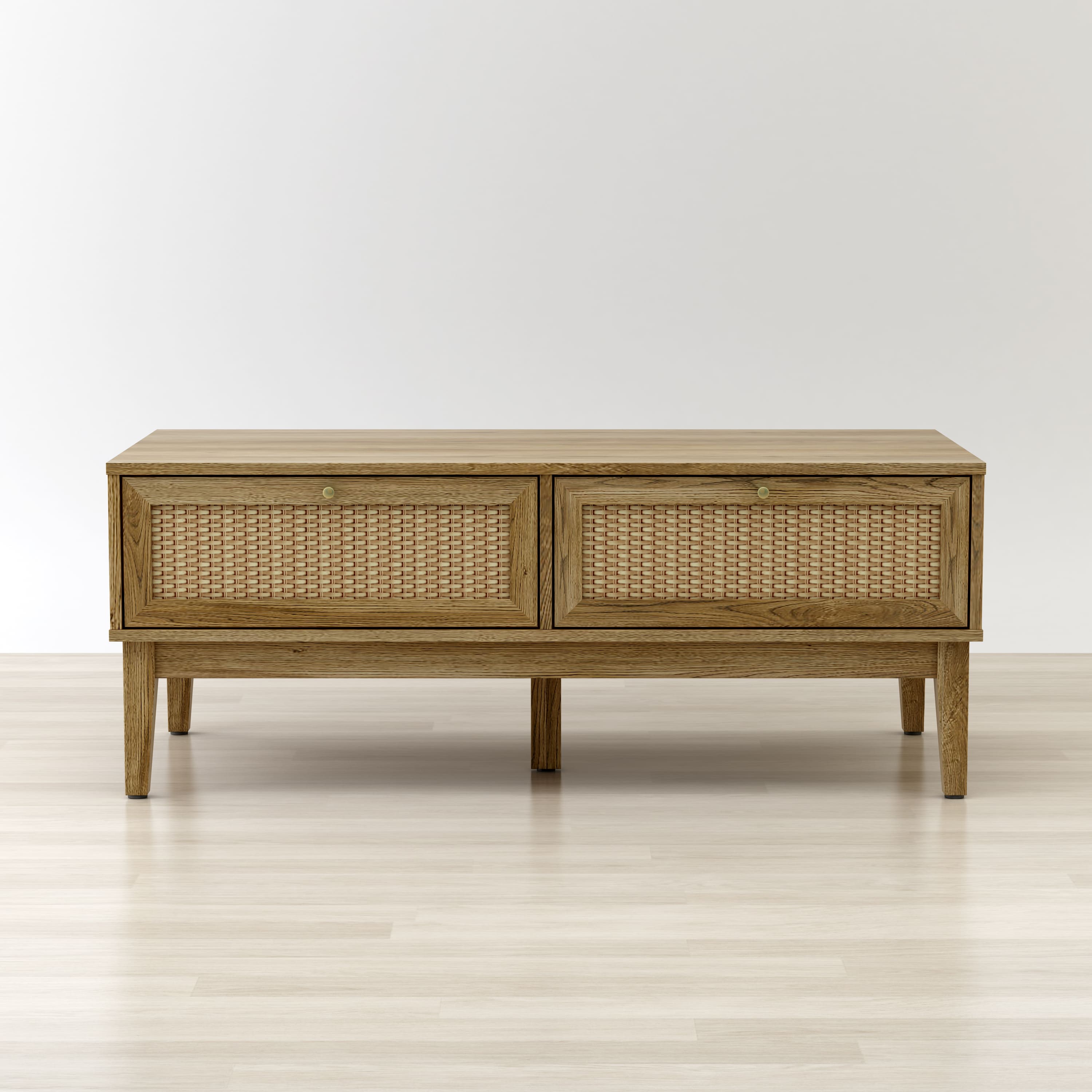 Anderson teak coffee table with storage