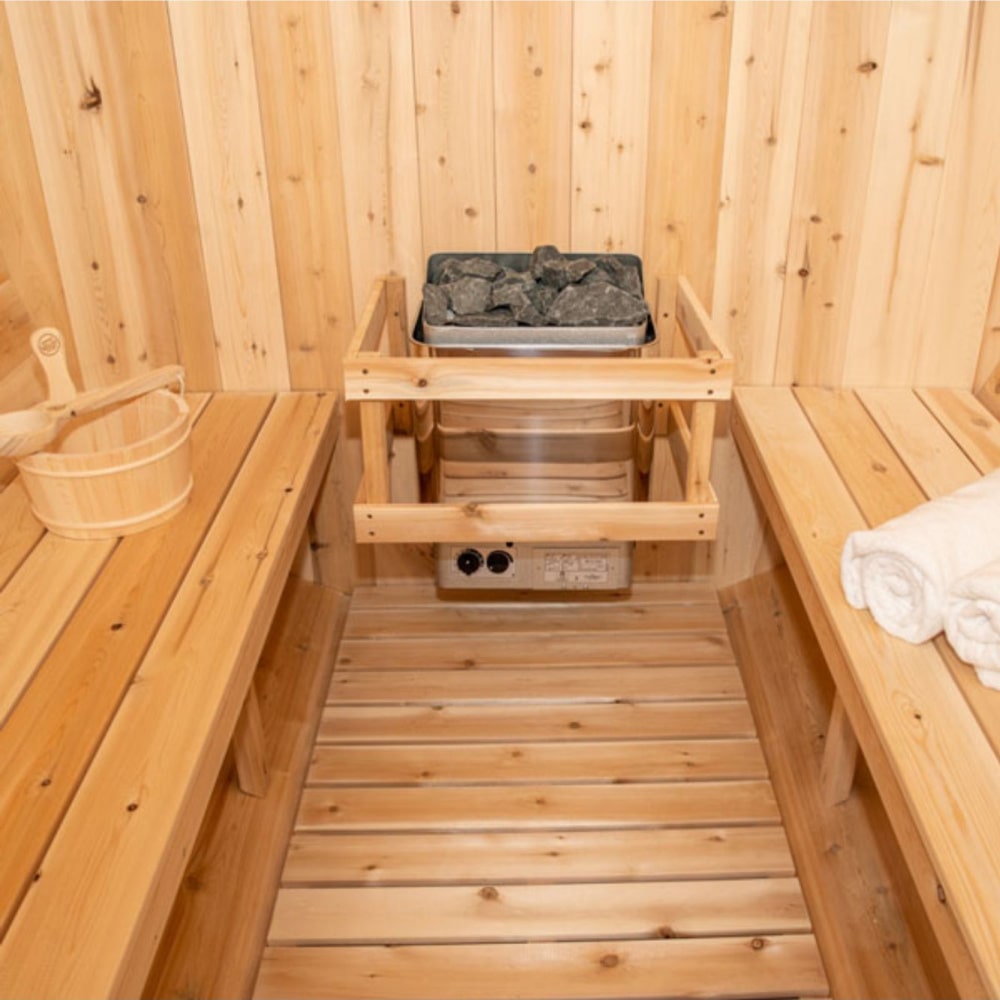 Dundalk Leisurecraft Harmony 4 Person Barrel Sauna