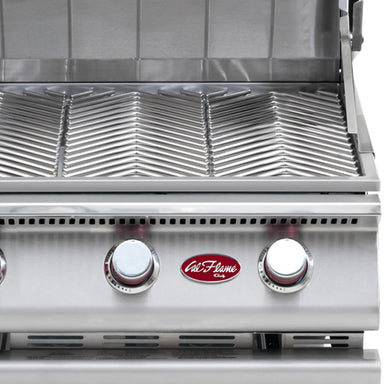 Cal Flame 3 burner propane gas grill - front view
