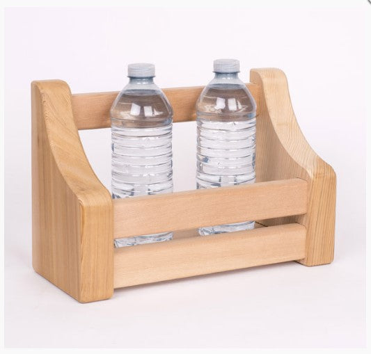 Cedar Bottle Shelf