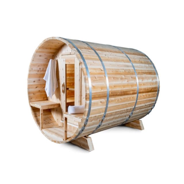 Dundalk Leisurecraft 4 Person Sauna-Serenity Side View  