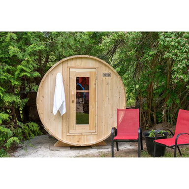 Dundalk Leisurecraft 4 person outdoor sauna-Harmony