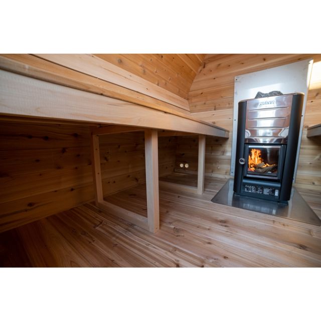 Dundalk Leisurecraft 4 person sauna pod sauna heater