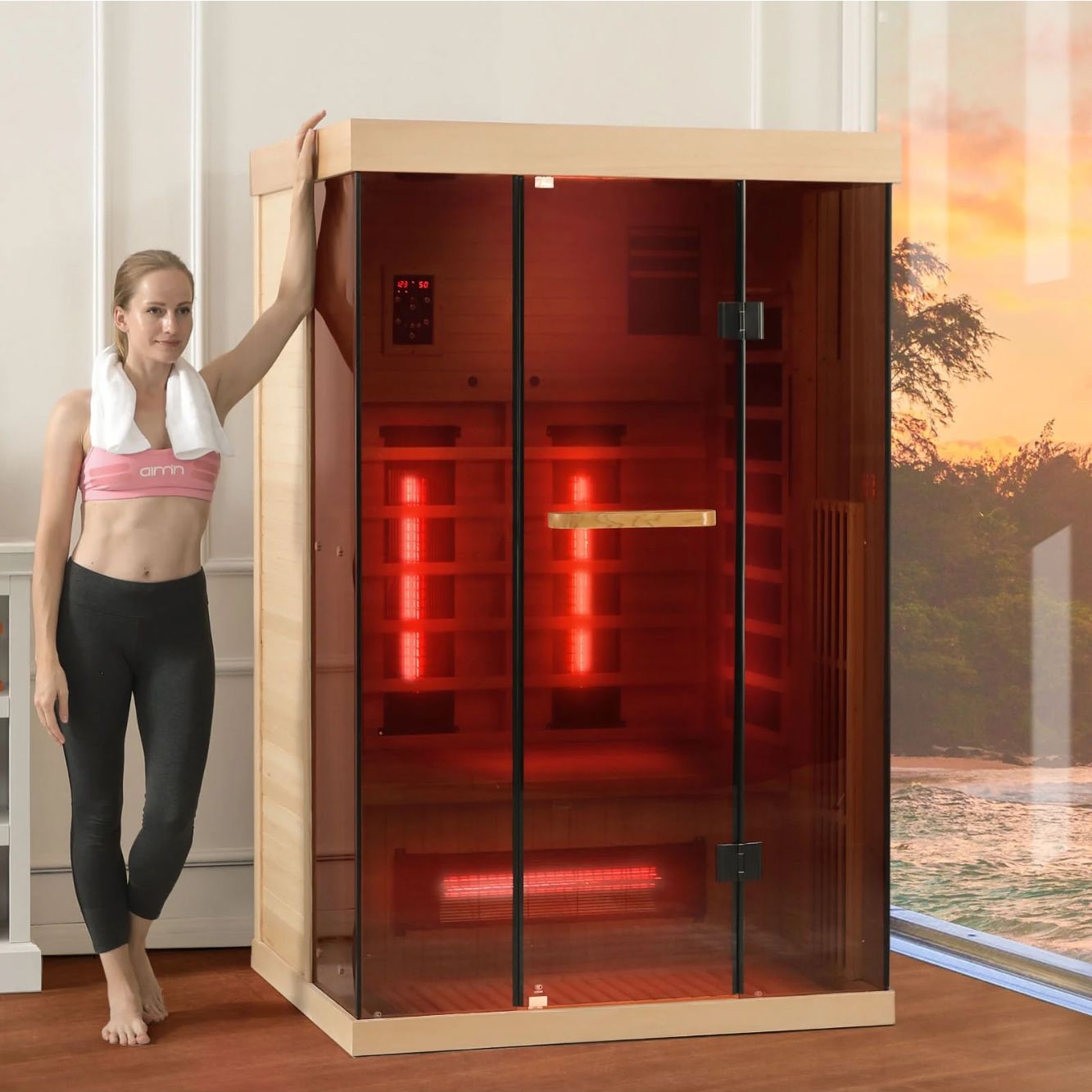 EROMMY 2-3 Person Infrared Sauna