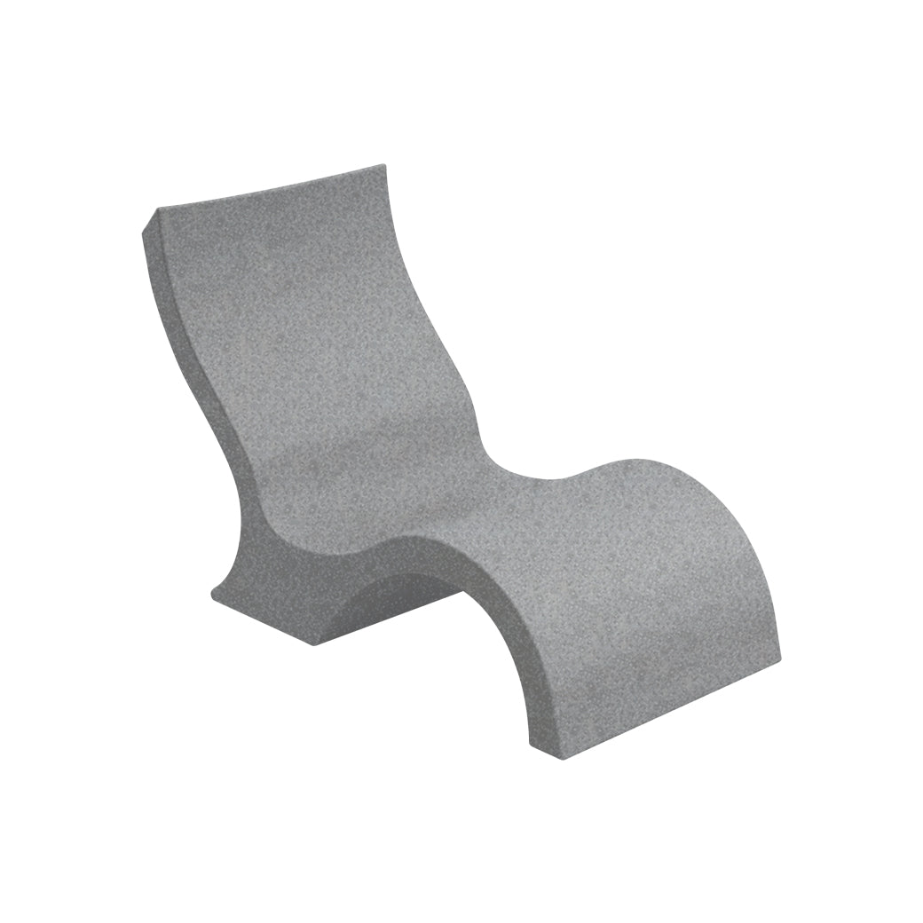 Ledge Lounger Lounge chairs in the pool-lowback chair grey