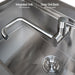 NewAge Products Aluminum cabinet set 4 piece - sink view