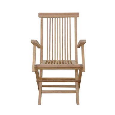 Outdoor dining arm chair-Bristol Folding