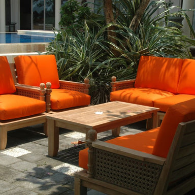 Outdoor sectional couch-luxe 8 set