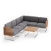 Outdoor sectional couch-monterey set
