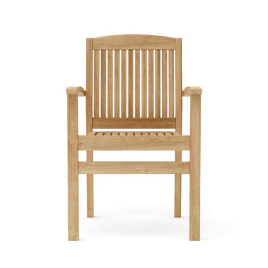 Outdoor stackable dining chair-Sahara set of 4