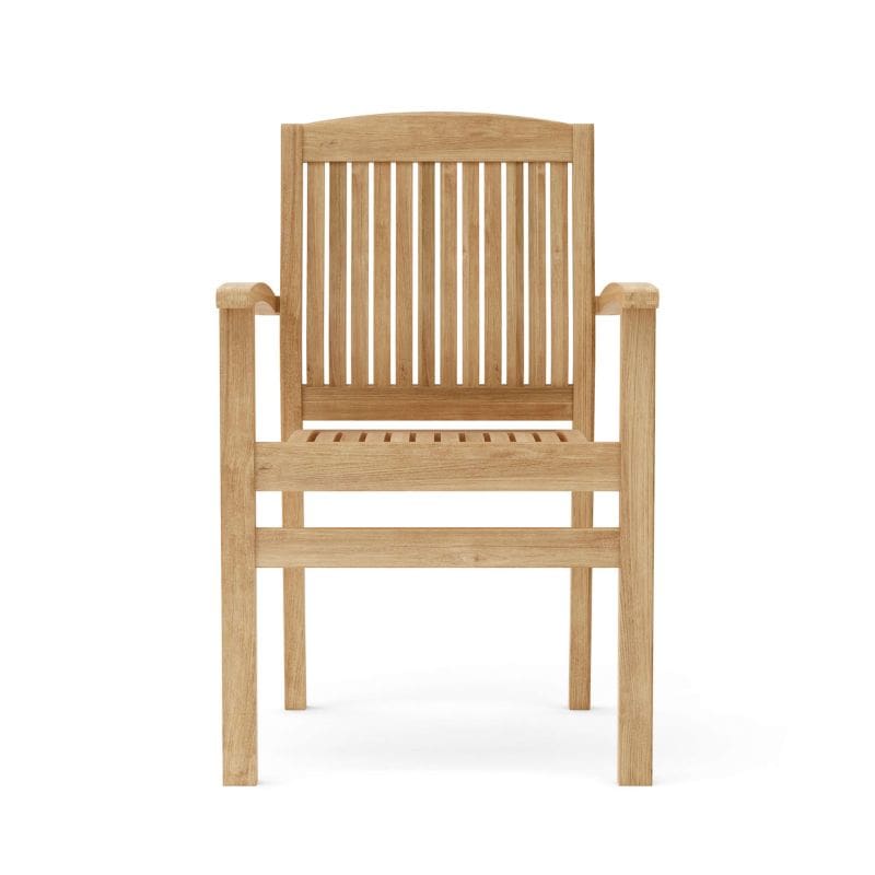 Outdoor stackable dining chair-Sahara set of 4