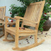 Outdoor wooden rocking chairs-del amo