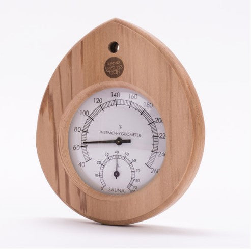 Cedar Sauna Thermometer