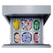 Summit Appliance ADA compliant mini fridge with treats