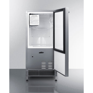 Summit Appliance Outdoor icemaker no drain required back