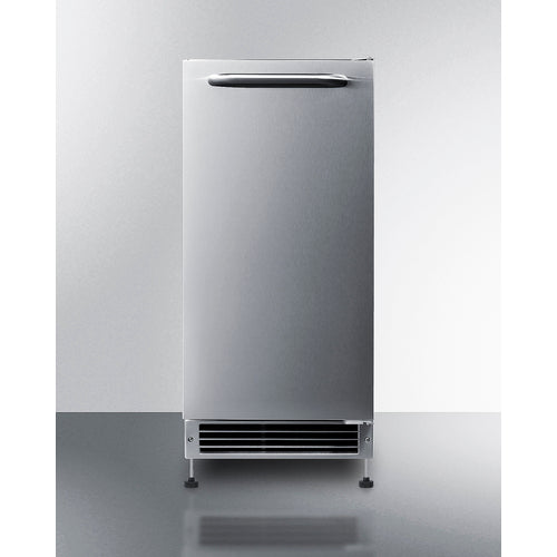 Summit Appliance Outdoor icemaker no drain required front view