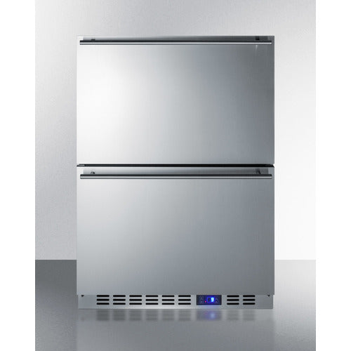 Summit Appliance Upright Freezer With Drawers