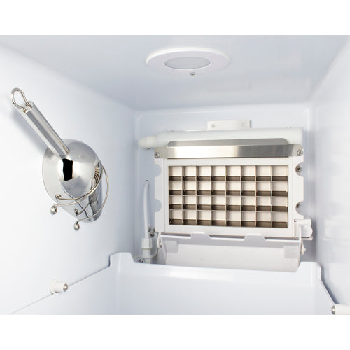 Summit Appliance outdoor ice machine 50lbs top shelf