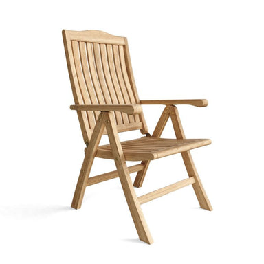 Teak folding chairs outdoor-Katana right side