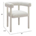Zou Modern dining chair sunbath specifications