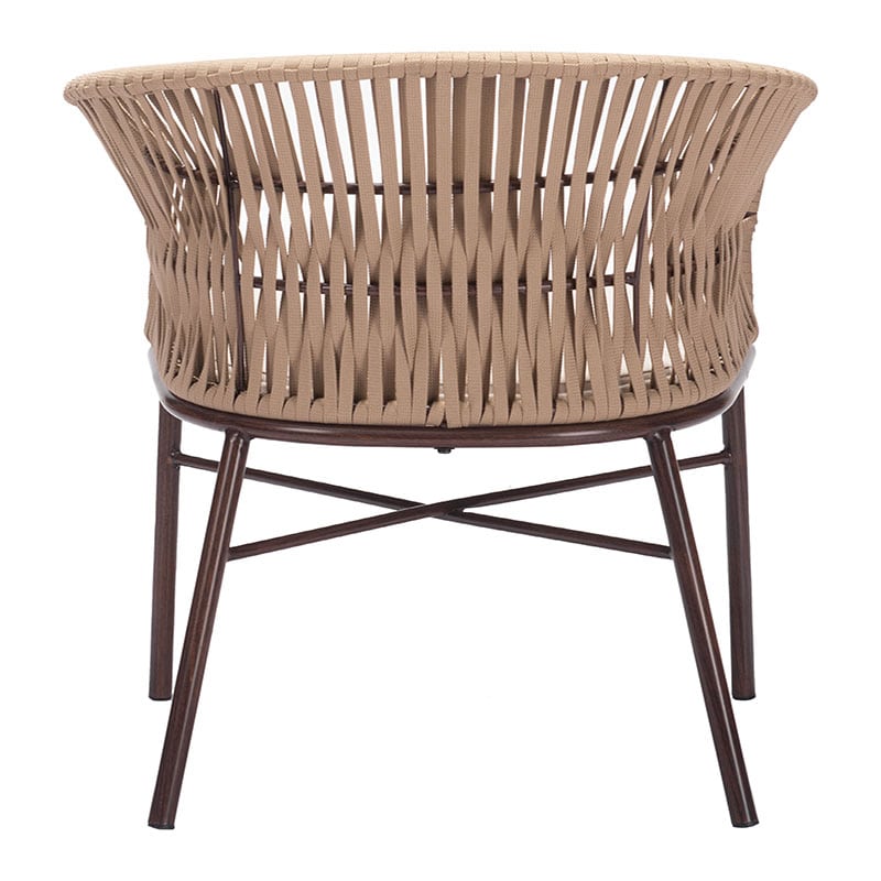 Zuo Modern dining chair freycinet natural back