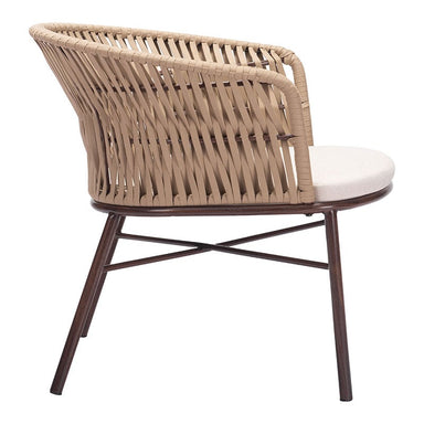 Zuo Modern dining chair freycinet natural right side