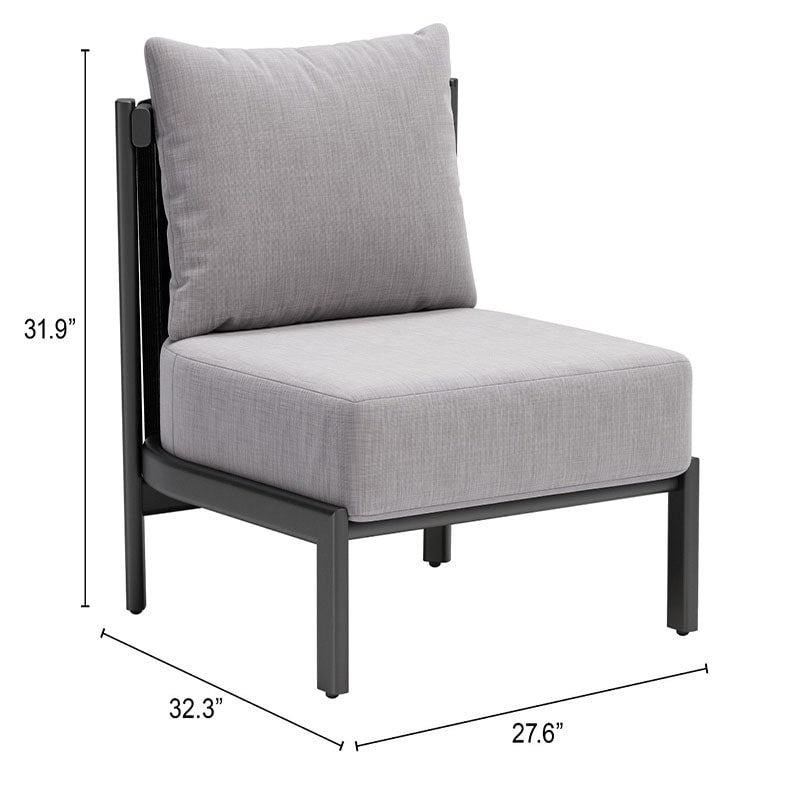 Zuo Modern outdoor accent chair-horizon specifications