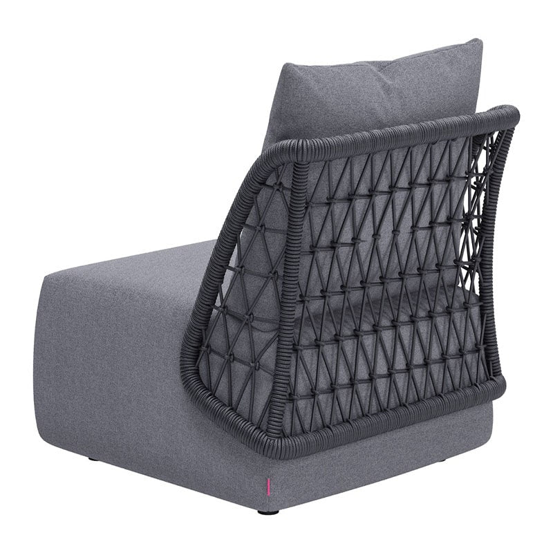 Zuo Modern outdoor accent chair-mekan back left side