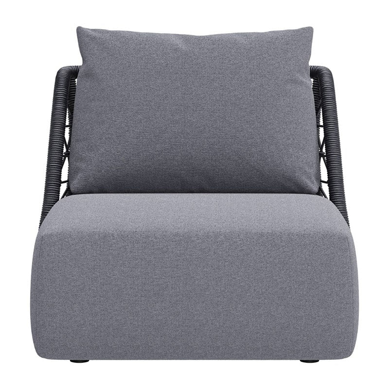 Zuo Modern outdoor accent chair-mekan front