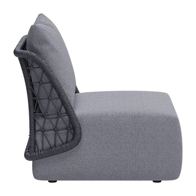 Zuo Modern outdoor accent chair-mekan side view