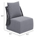 Zuo Modern outdoor accent chair-mekan specifications