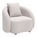 Zuo Modern outdoor accent chair-sunny isles right side