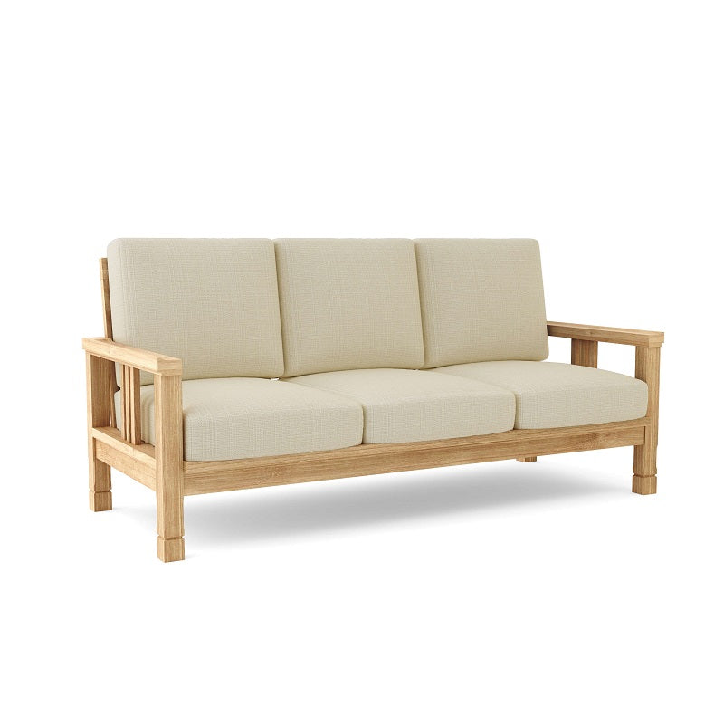 Anderson Teak Modern Patio Couch - SouthBay