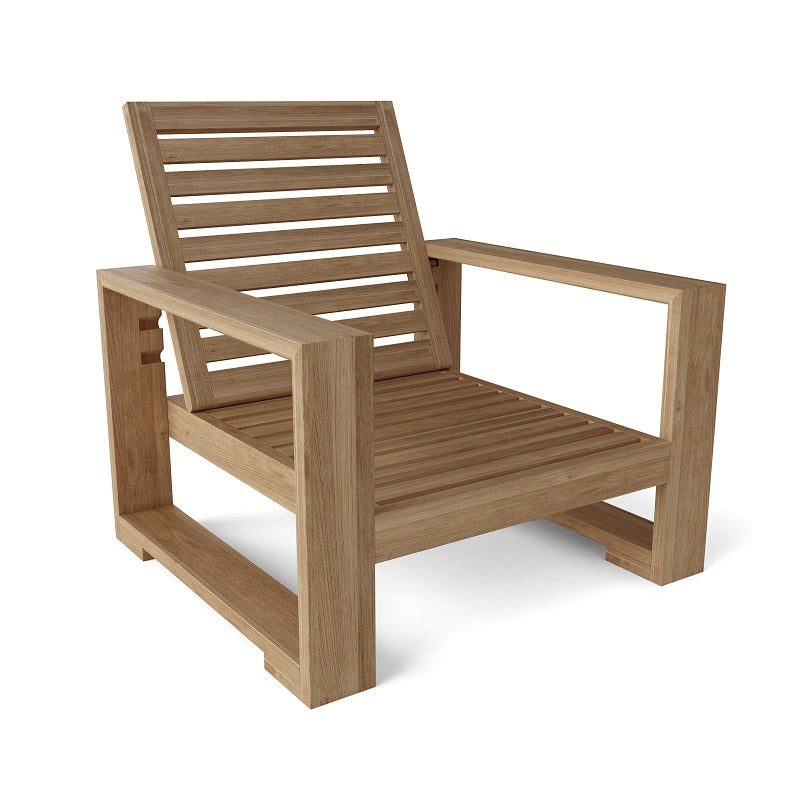 Anderson Teak Modern Outdoor Patio Chair - Capistrano